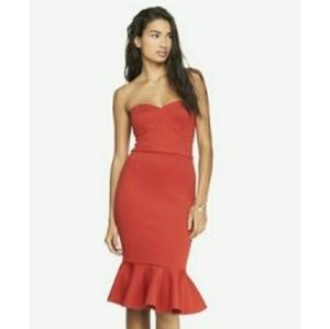 New!! Express Strapless Mermaid dress